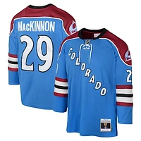 Youth Mitchell & Ness Nathan MacKinnon White Colorado Avalanche 2013 Blue Line Player Jersey