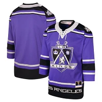 Youth Mitchell & Ness Purple Los Angeles Kings Blue Line Jersey