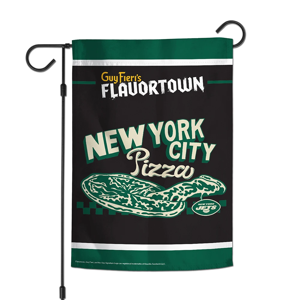 WinCraft New York Jets NFL x Guy Fieri’s Flavortown 12" x 18" Double-Sided Garden Flag