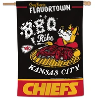 WinCraft Kansas City Chiefs NFL x Guy Fieri’s Flavortown 28" x 40" One-Sided Vertical Banner