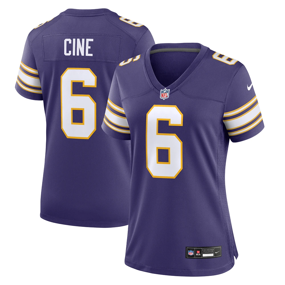 Women's Nike Lewis Cine Purple Minnesota Vikings Classic Player Game Jersey