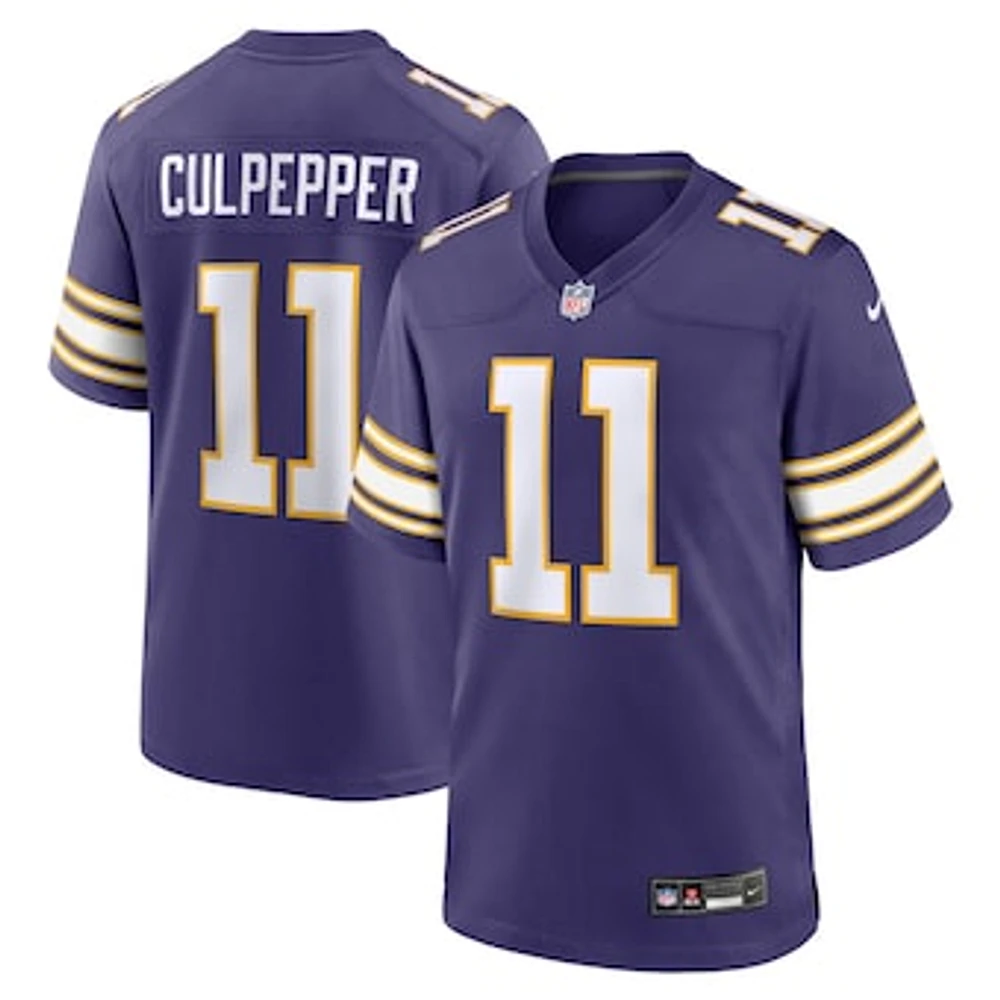 Men's Nike Daunte Culpepper Purple Minnesota Vikings Classic Retired Player Game Jersey