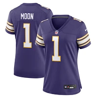 Women's Nike Warren Moon Purple Minnesota Vikings Classic Retired Player Game Jersey