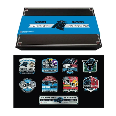 MOJO Carolina Panthers 2023 Game Day Pin Collector Set