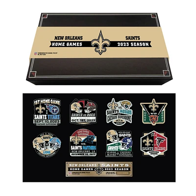 MOJO New Orleans Saints 2023 Game Day Pin Collector Set