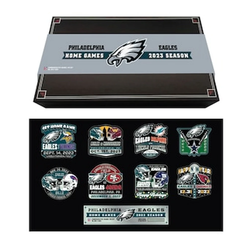 MOJO Philadelphia Eagles 2023 Game Day Pin Collector Set