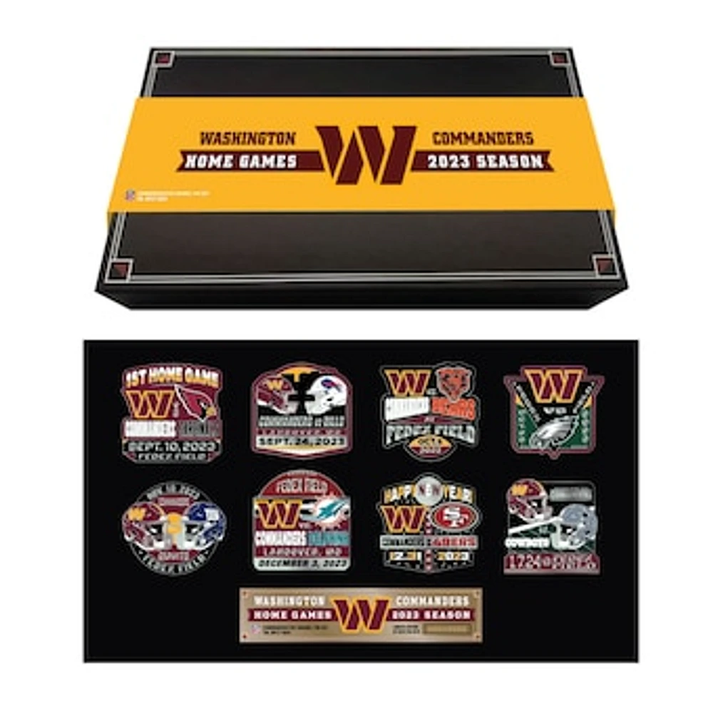 MOJO Washington Commanders 2023 Game Day Pin Collector Set