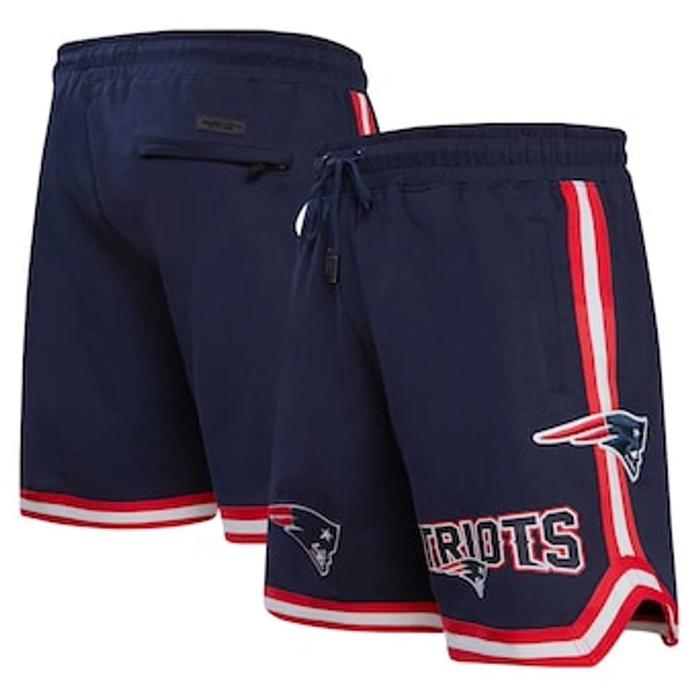 Men's Pro Standard Navy New England Patriots Classic Chenille Shorts