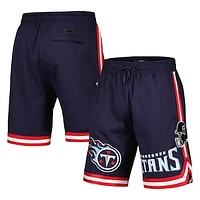 Men's Pro Standard Navy Tennessee Titans Classic Chenille Shorts