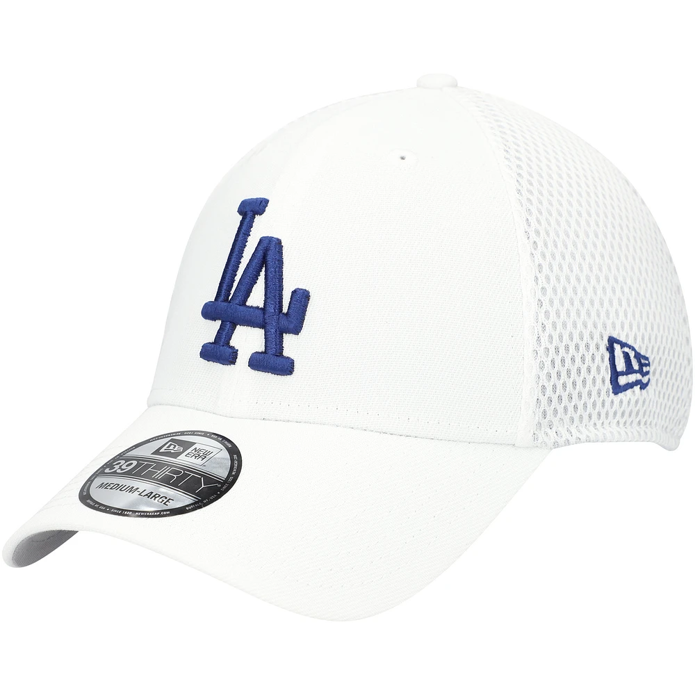 Men's New Era White Los Angeles Dodgers REPREVE Neo 39THIRTY Flex Hat