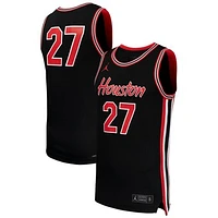 Men's Jordan Brand #27 Black Houston Cougars Replica Basketball Jersey