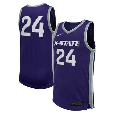 Men's Nike #24 Kansas State Wildcats Replica Basketball Jersey