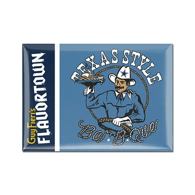 WinCraft Dallas Cowboys NFL x Guy Fieri’s Flavortown 2.5'' x 3.5'' Metal Fridge Magnet