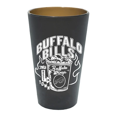 WinCraft Buffalo Bills NFL x Guy Fieri’s Flavortown 16oz. Silicone Pint Glass