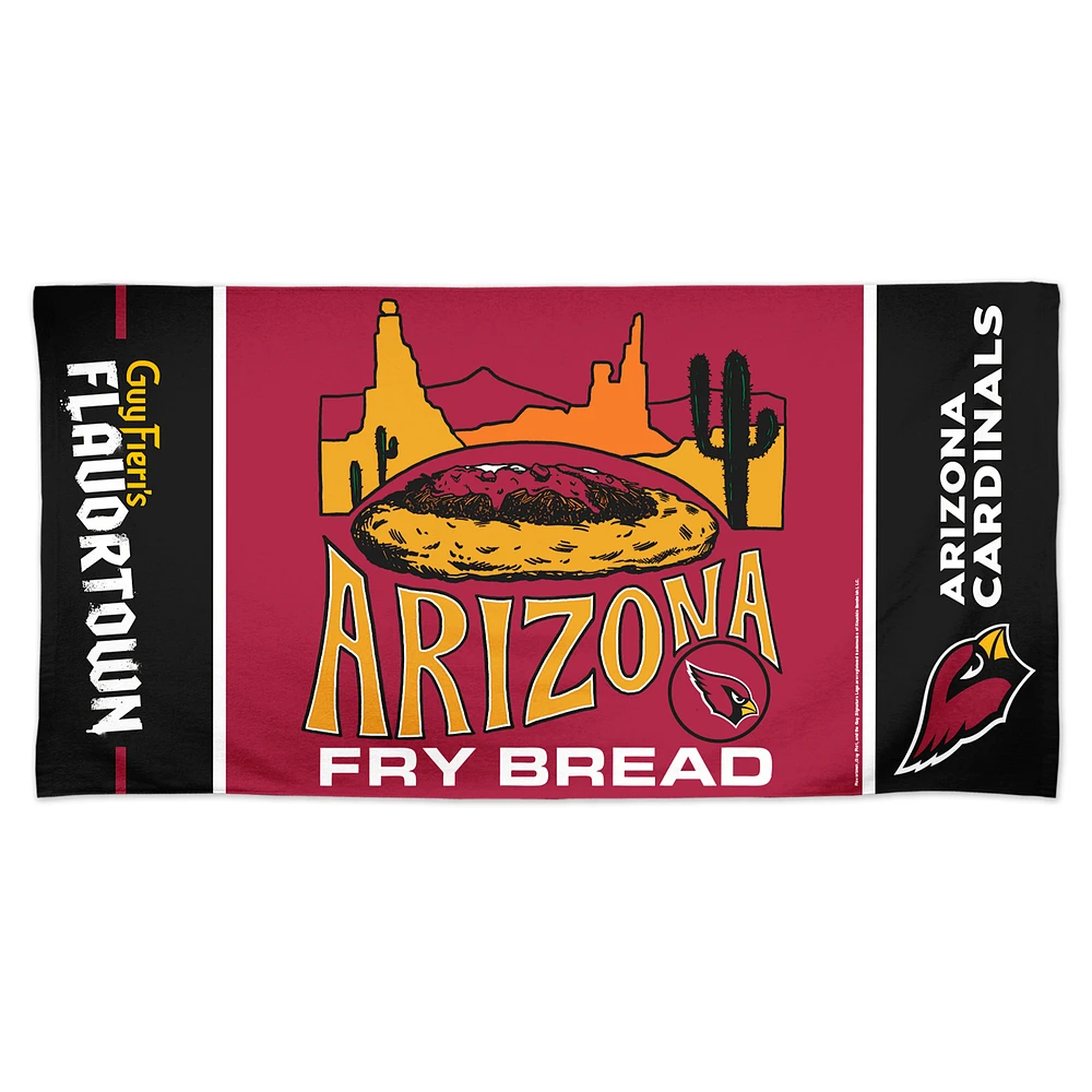 WinCraft Arizona Cardinals NFL x Guy Fieri’s Flavortown 30" x 60" Spectra Beach Towel