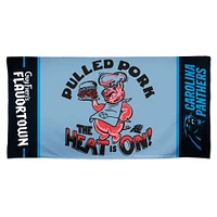 WinCraft Carolina Panthers NFL x Guy Fieri’s Flavortown 30" x 60" Spectra Beach Towel