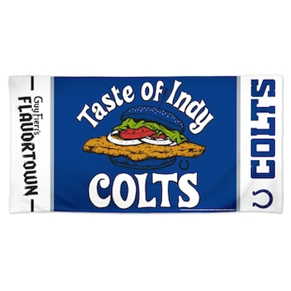 WinCraft Indianapolis Colts NFL x Guy Fieri’s Flavortown 30" x 60" Spectra Beach Towel