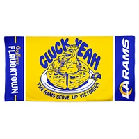 WinCraft Los Angeles Rams NFL x Guy Fieri’s Flavortown 30" x 60" Spectra Beach Towel