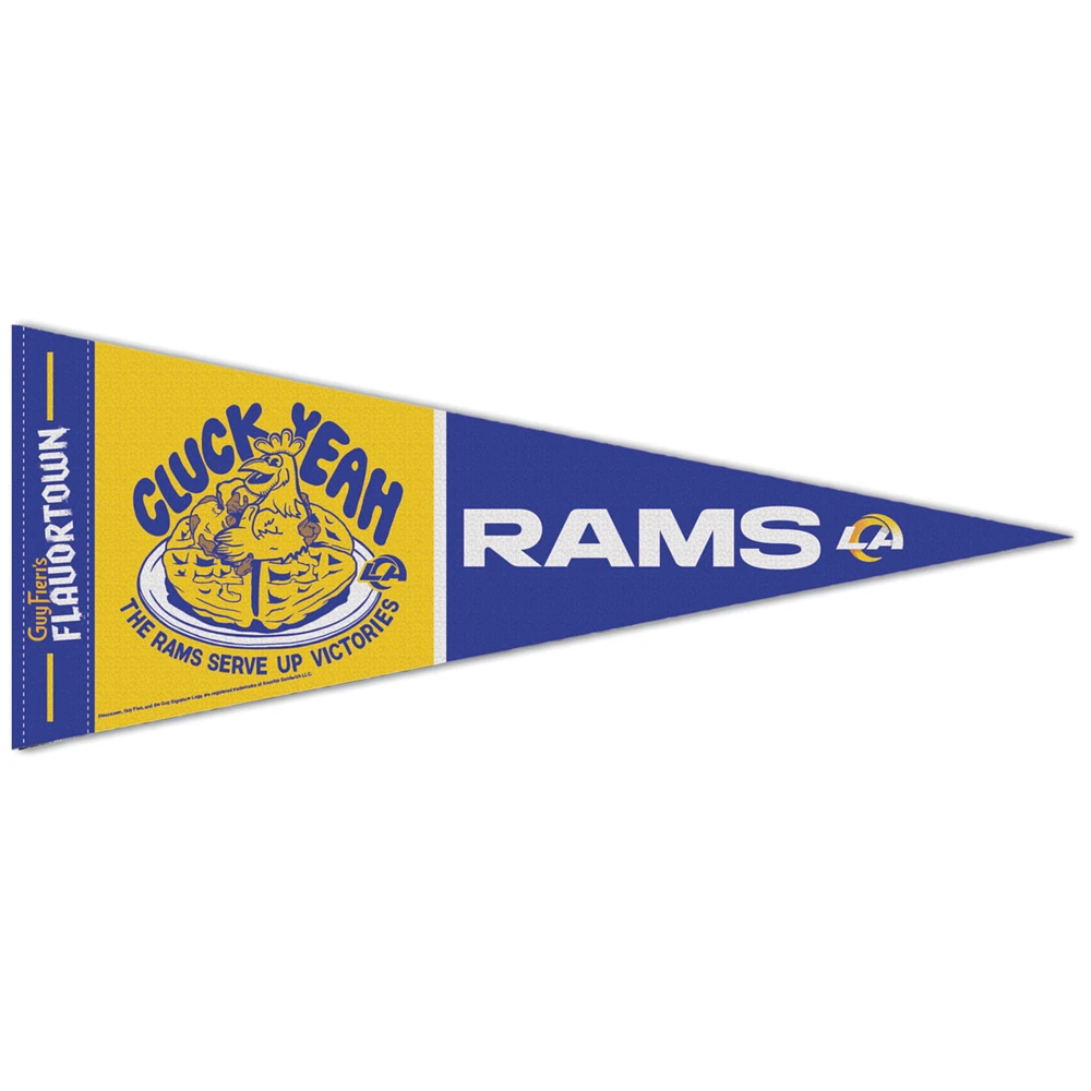 WinCraft Los Angeles Rams NFL x Guy Fieri’s Flavortown 12'' x 30'' Premium Pennant