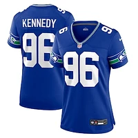 Women's Nike Cortez Kennedy Royal Seattle Seahawks Throwback Player Game Jersey