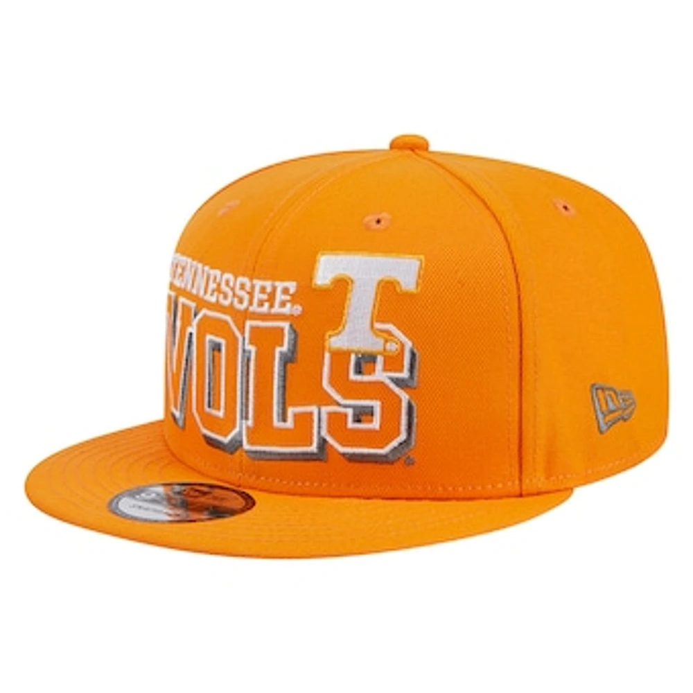 Men's New Era Tennessee Orange Tennessee Volunteers Game Day 9FIFTY Snapback Hat