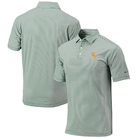 Men's Columbia  Green Baylor Bears Omni-Wick Club Invite Polo