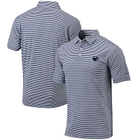Men's Columbia  Navy Penn State Nittany Lions Omni-Wick Club Invite Polo