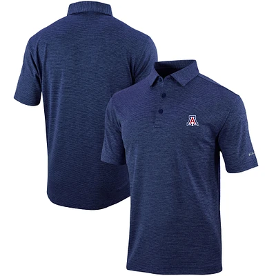 Men's Columbia  Navy Arizona Wildcats Omni-Wick Set II Polo