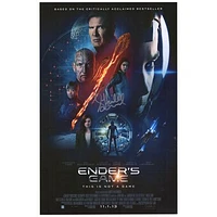 Hailee Steinfeld Ender's Game Autographed 11" x 17" Movie Poster