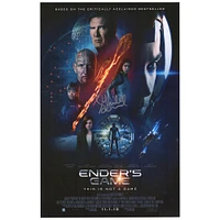 Hailee Steinfeld Ender's Game Autographed 11" x 17" Movie Poster