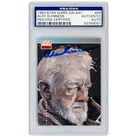 Alec Guinness Star Wars Autographed 1993 Topps Galaxy #88 PSA Authenticated Card