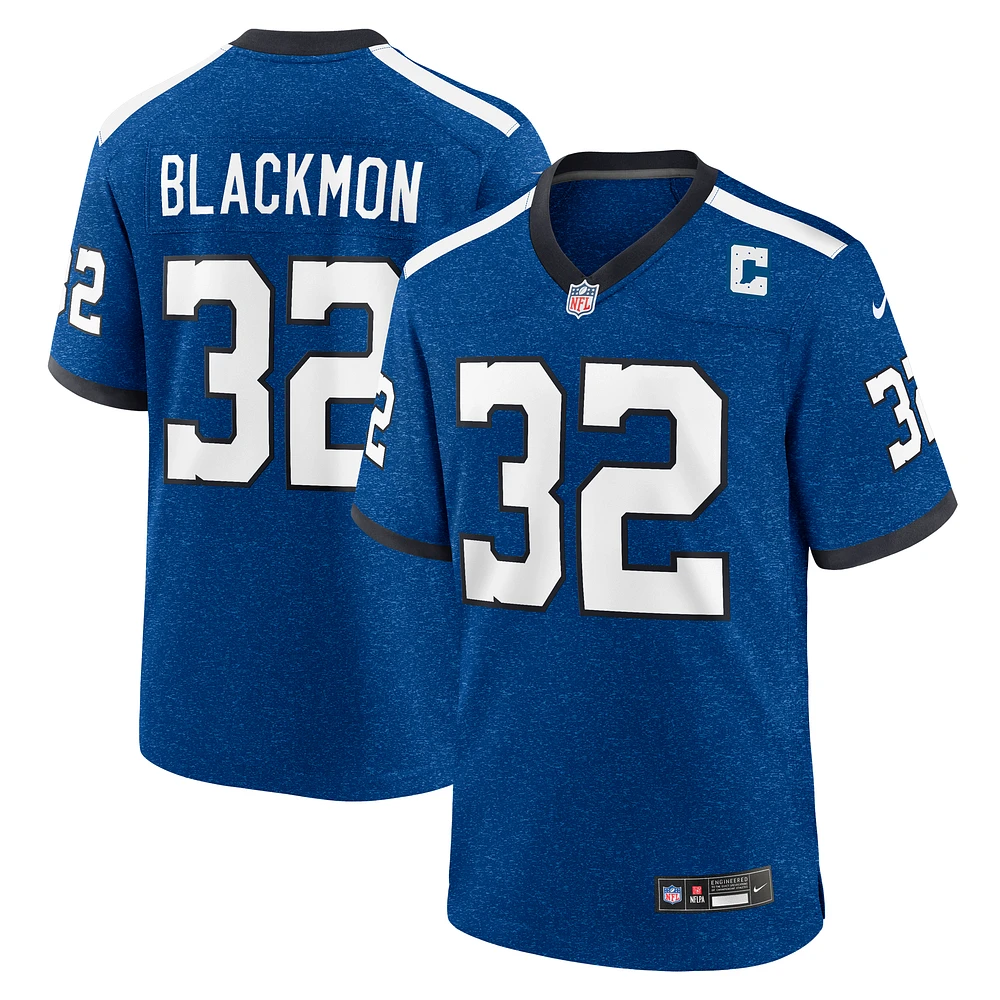 Men's Nike Julian Blackmon Royal Indianapolis Colts Indiana Nights Alternate Game Jersey