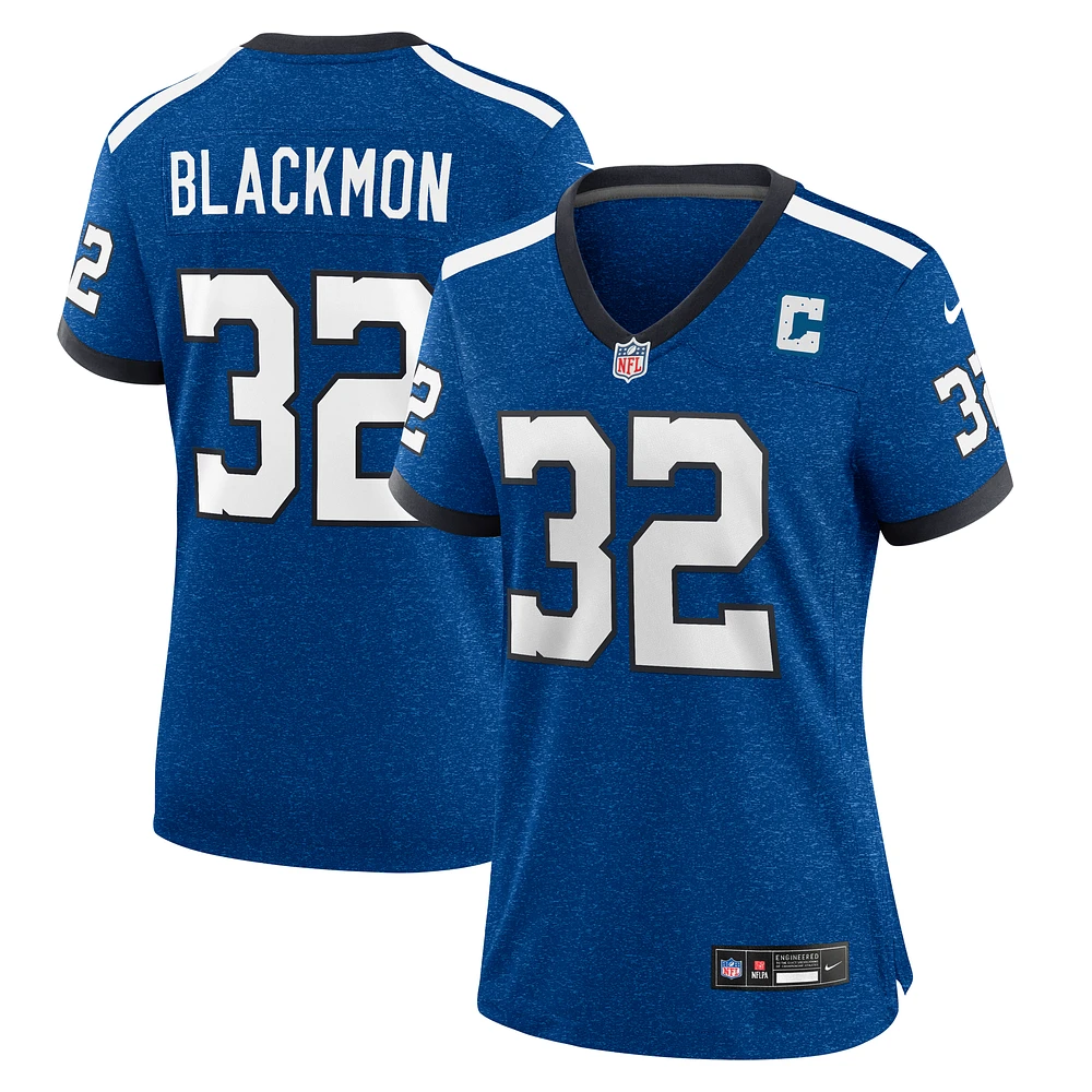 Women's Nike Julian Blackmon Royal Indianapolis Colts Indiana Nights Alternate Game Jersey