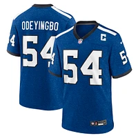 Men's Nike Dayo Odeyingbo Royal Indianapolis Colts Indiana Nights Alternate Game Jersey