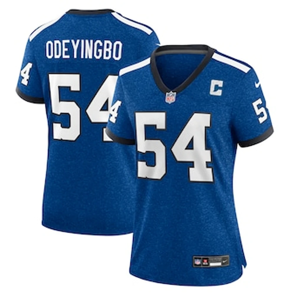 Women's Nike Dayo Odeyingbo Royal Indianapolis Colts Indiana Nights Alternate Game Jersey