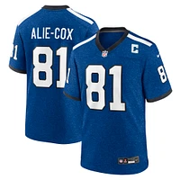 Men's Nike Mo Alie Cox Royal Indianapolis Colts Indiana Nights Alternate Game Jersey