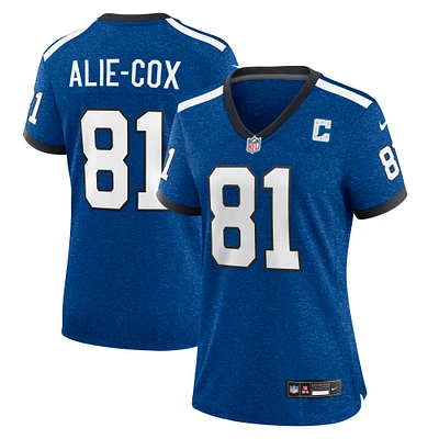 Women's Nike Mo Alie Cox Royal Indianapolis Colts Indiana Nights Alternate Game Jersey