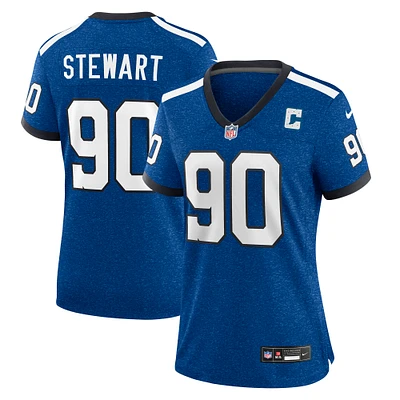 Women's Nike Grover Stewart Royal Indianapolis Colts Indiana Nights Alternate Game Jersey