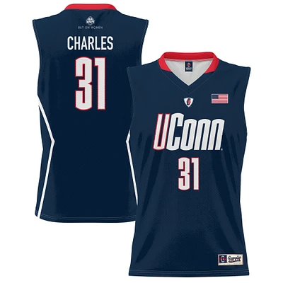 Youth GameDay Greats Tina Charles Navy UConn Huskies Lightweight Basketball Alumni Jersey