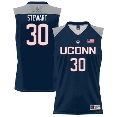 Youth GameDay Greats Breanna Stewart Navy UConn Huskies Lightweight Basketball Alumni Jersey