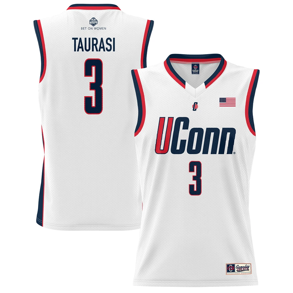 Youth GameDay Greats Diana Taurasi White UConn Huskies Lightweight Basketball Alumni Jersey