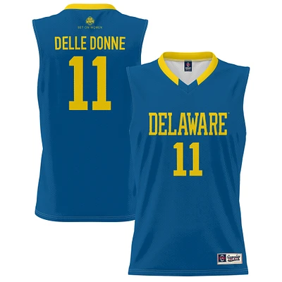 Unisex GameDay Greats Elena Delle Donne Blue Delaware Fightin' Hens Lightweight Basketball Alumni Jersey