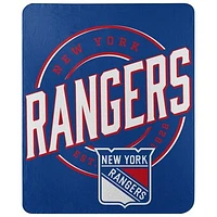 The Northwest Group  New York Rangers 50" x 60" Campaign Fleece Throw