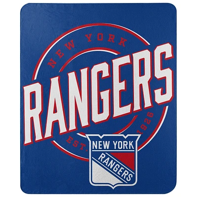 The Northwest Group  New York Rangers 50" x 60" Campaign Fleece Throw