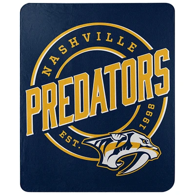 The Northwest Group  Nashville Predators 50" x 60" Campaign Fleece Throw