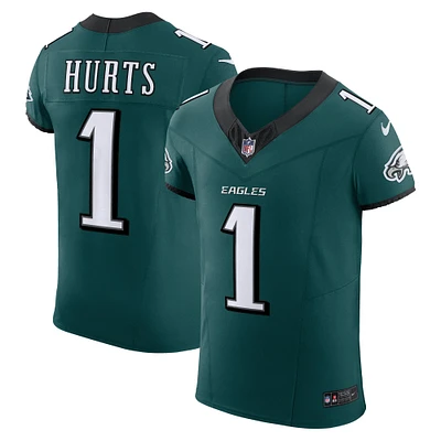 Men's Nike Jalen Hurts Midnight Green Philadelphia Eagles Vapor F.U.S.E. Elite Jersey