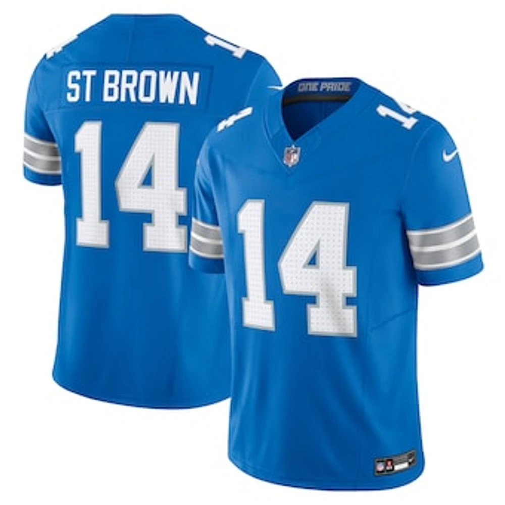 Men's Nike Amon-Ra St. Brown Detroit Lions Vapor F.U.S.E. Limited Jersey