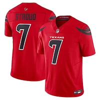 Men's Nike C.J. Stroud Red Houston Texans Alternate Vapor F.U.S.E. Limited Jersey