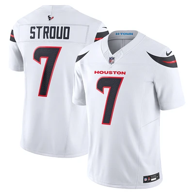 Men's Nike C.J. Stroud White Houston Texans Vapor F.U.S.E. Limited Jersey