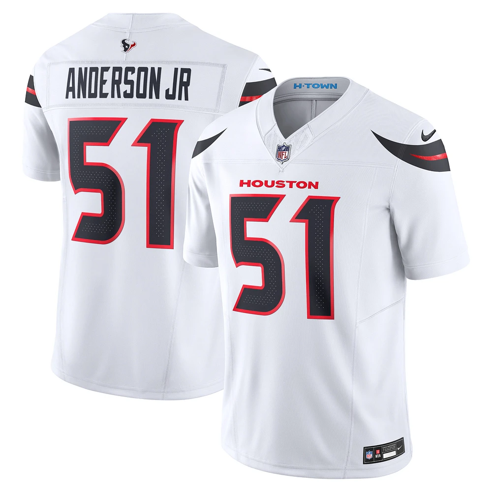 Men's Nike Will Anderson Jr. White Houston Texans Vapor F.U.S.E. Limited Jersey